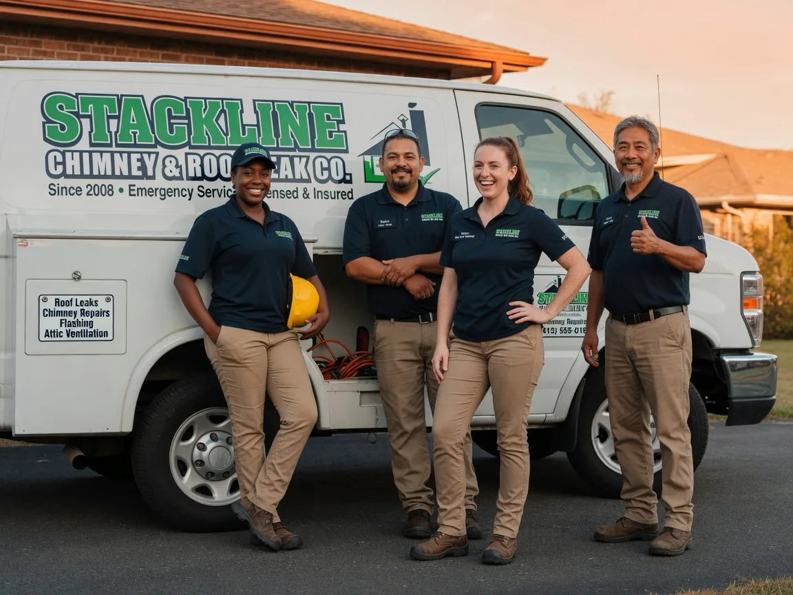 Chimney flashing repair company in Orange, MA